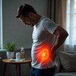 Severe pain in the back or side (flank pain) Severe pain in the back or side (flank pain)